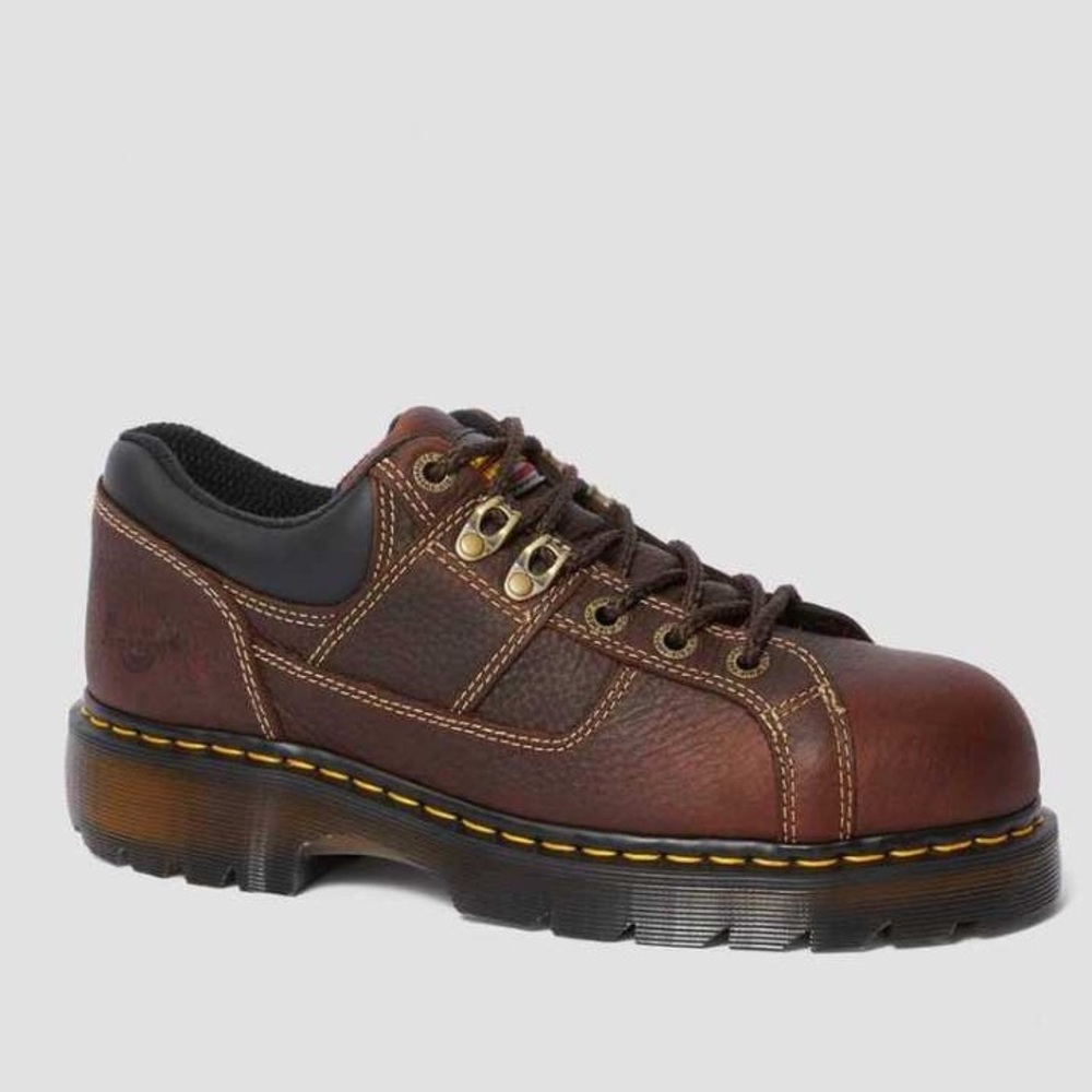 Dr. Marten's Gunby Leather Steel Toe Work Shoes
